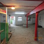 der Stall nach der Sanierung im November 2014